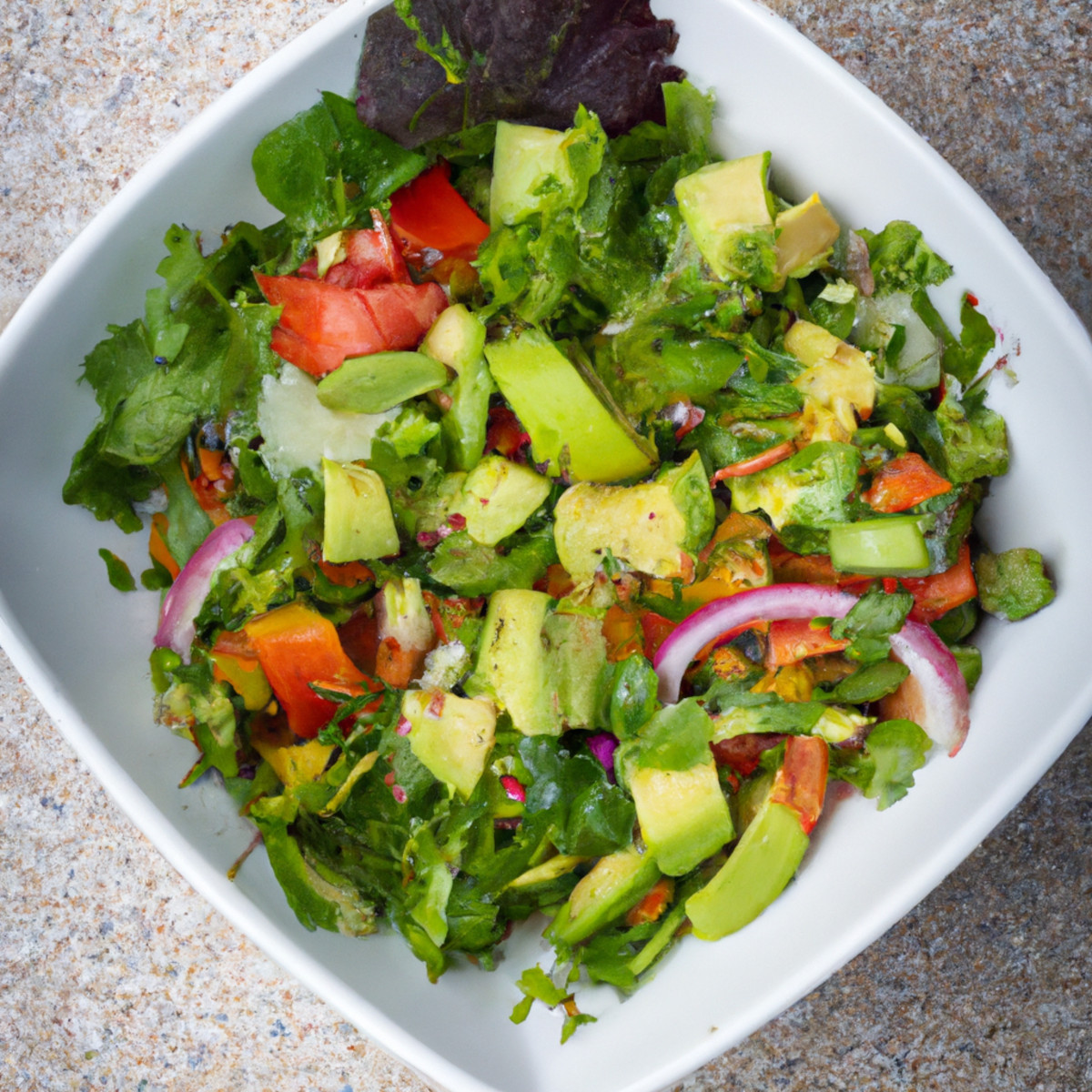 avocado lime salad