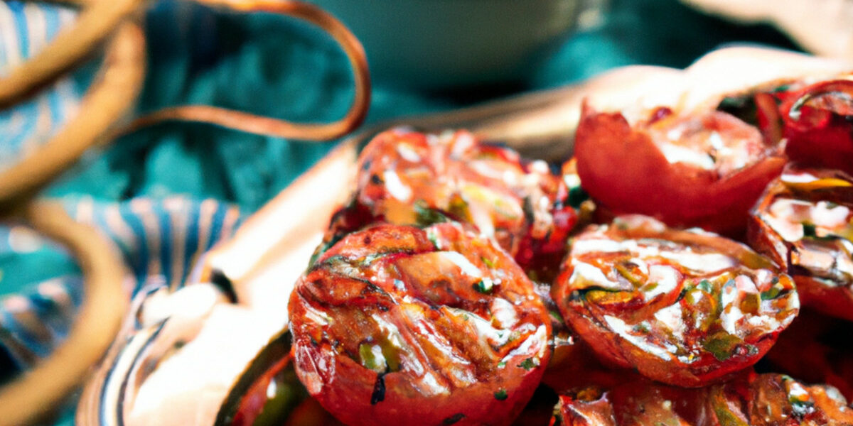 barbecued tomatoes
