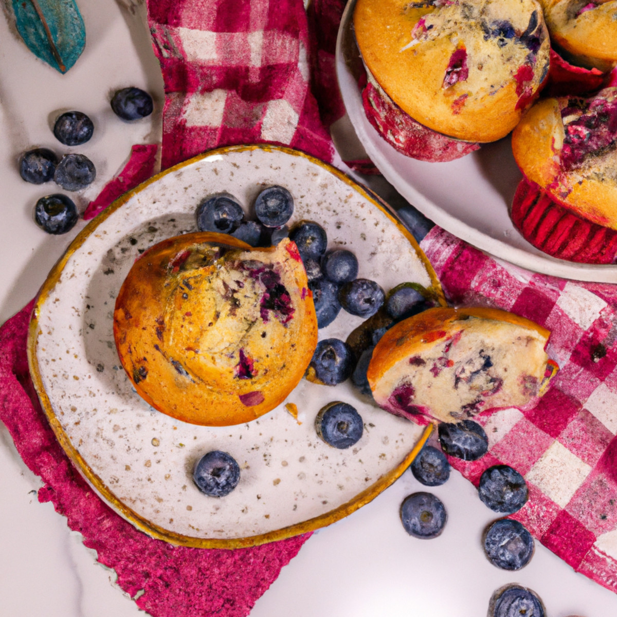 blueberry muffins