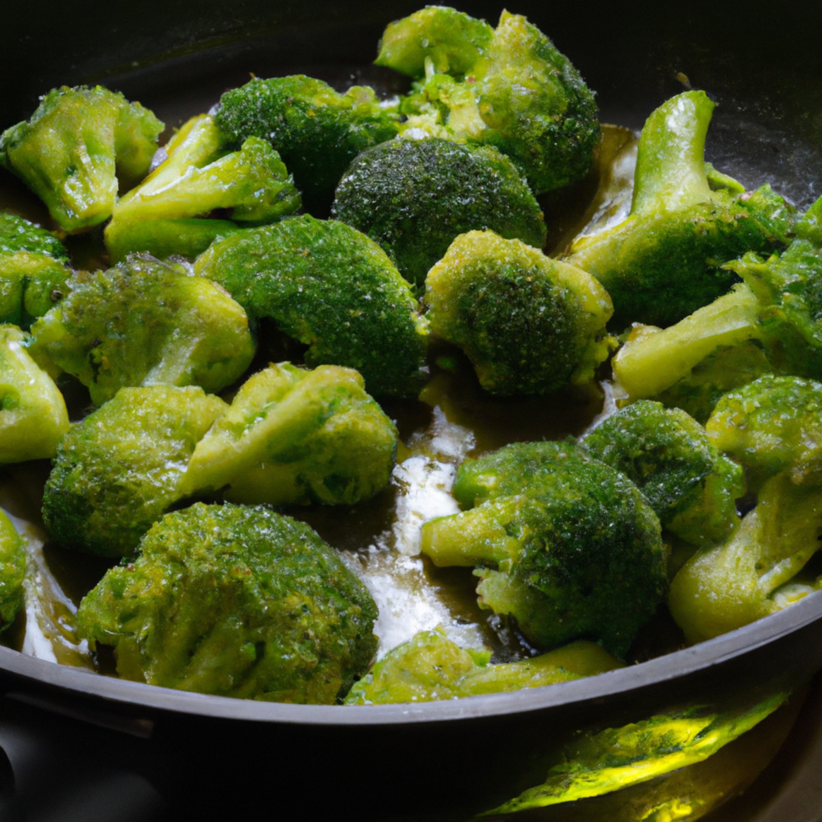 broccoli with garlic and olive oil