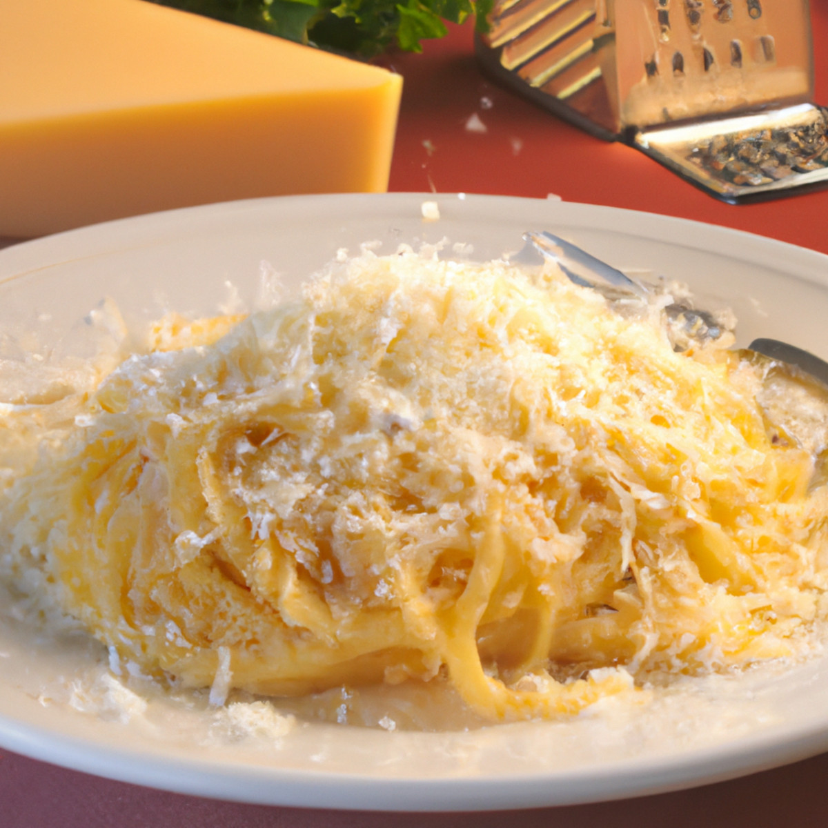 butter lemon and garlic linguine