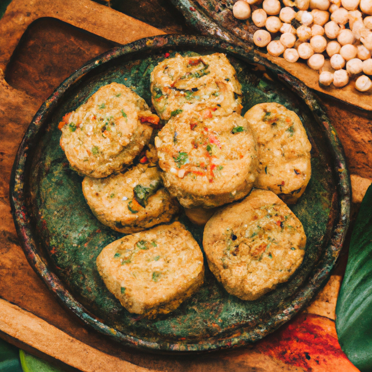 cajun chickpea cakes