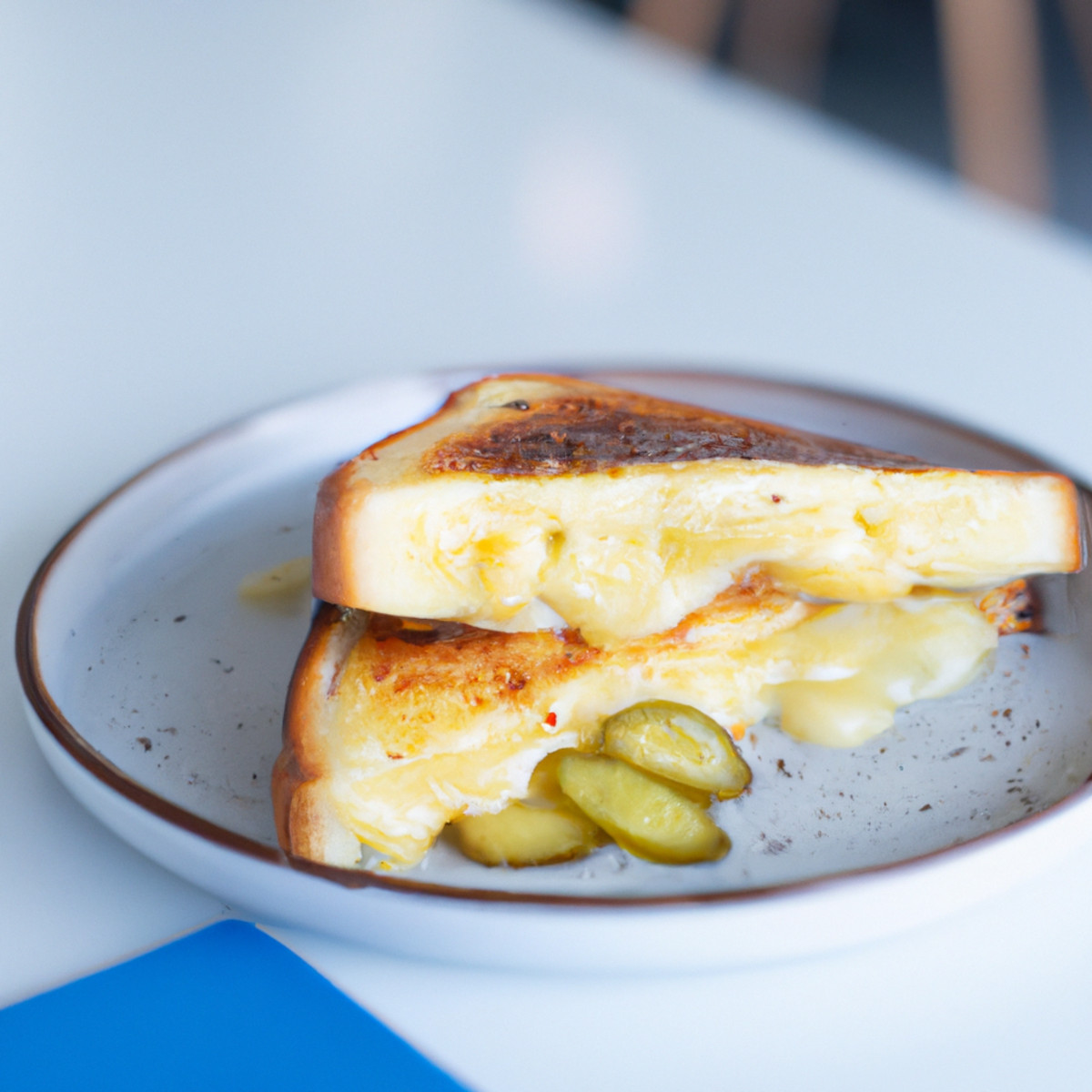 cheese melt with pickle