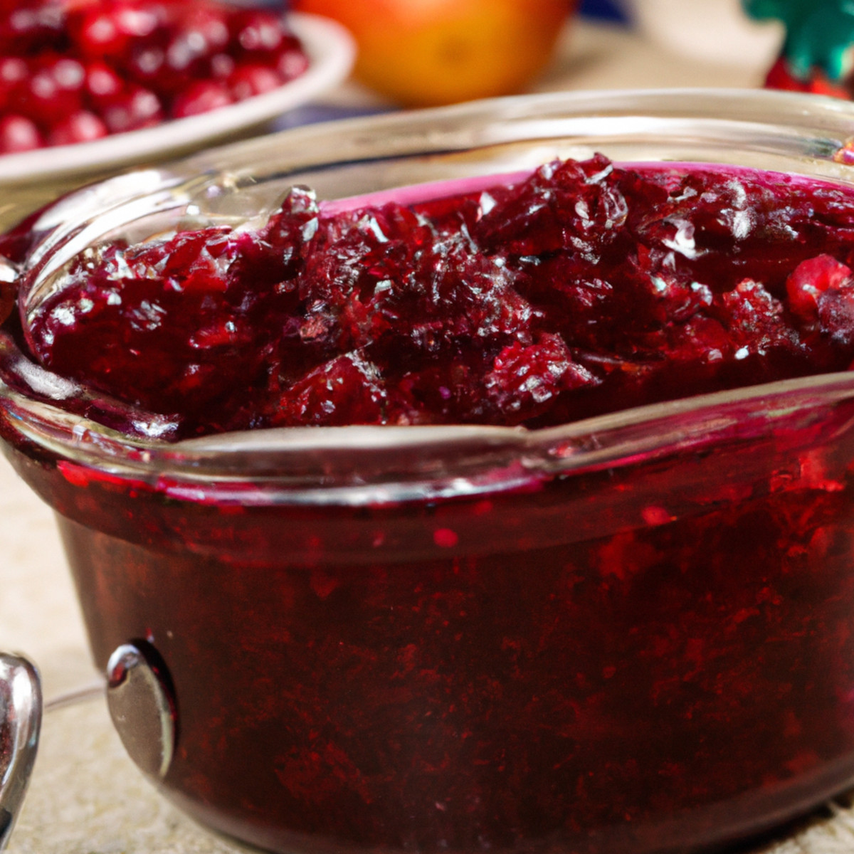 cranberry sauce