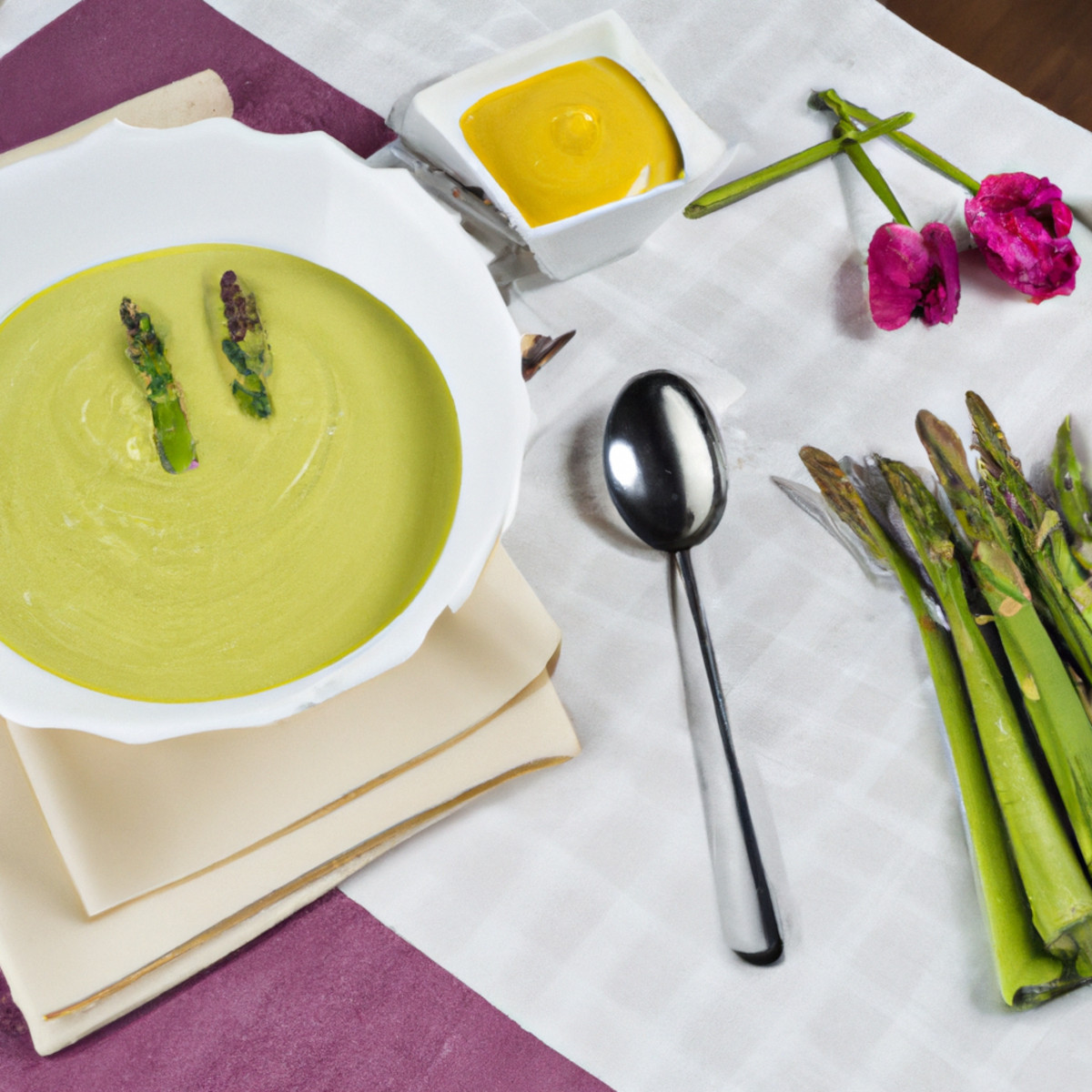 cream of asparagus soup