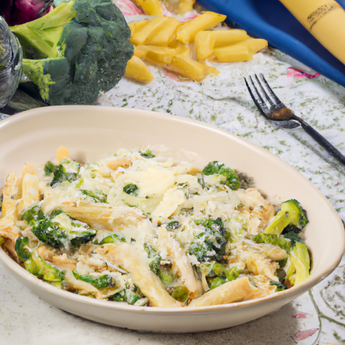 creamy veggie pasta