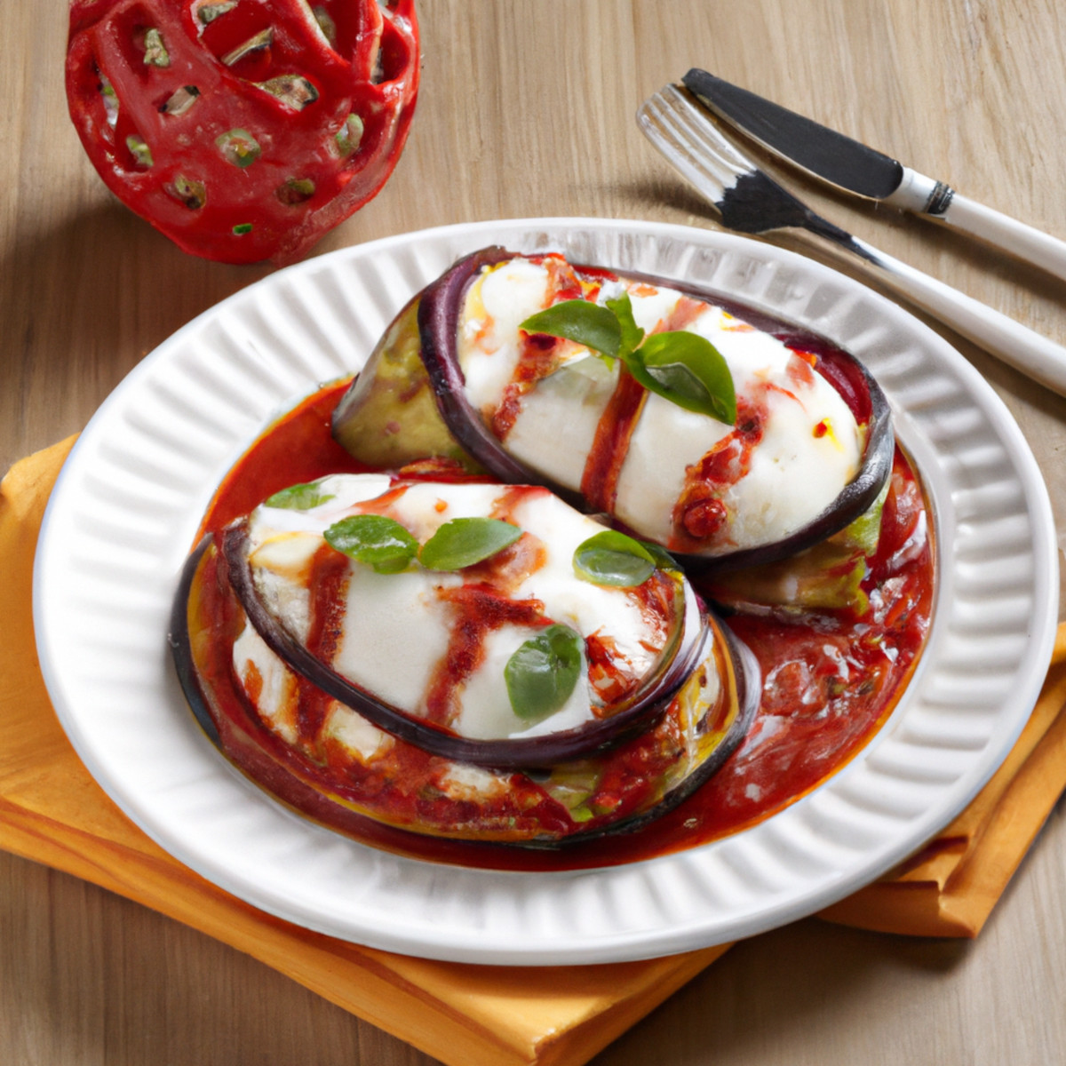 eggplant with cheese