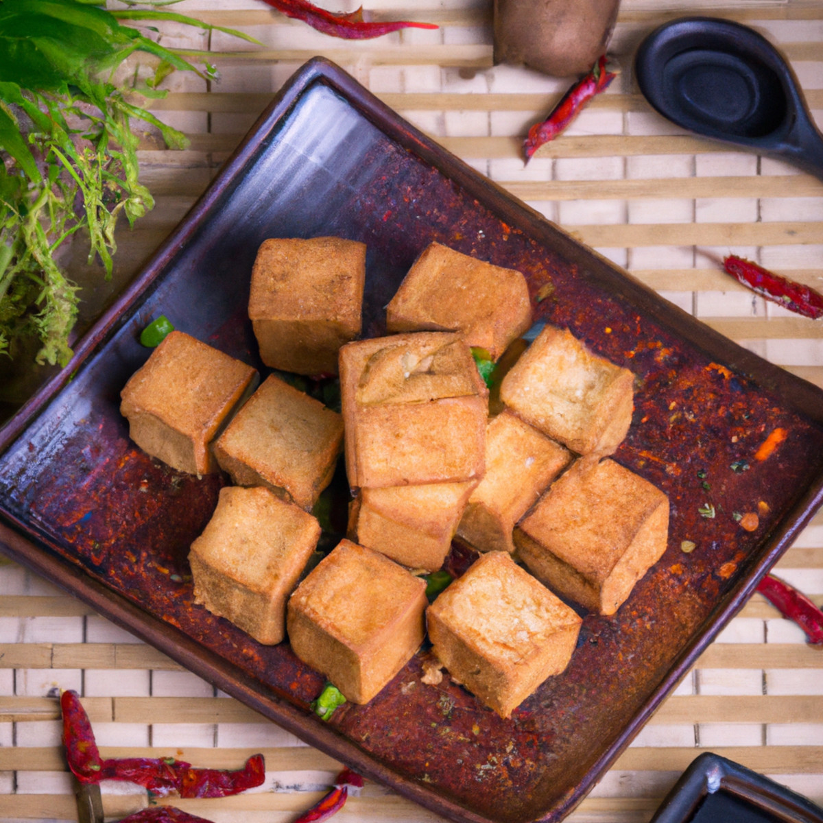 fried tofu