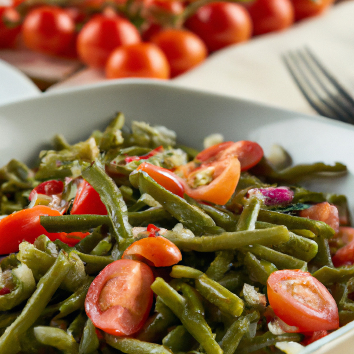 green bean salad