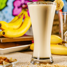 

This creamy and delicious Cinnamon and Banana Shake is gluten-free, eggs-free, nuts-free and soy-free. Made with fresh bananas blended with whole milk for a perfect treat!