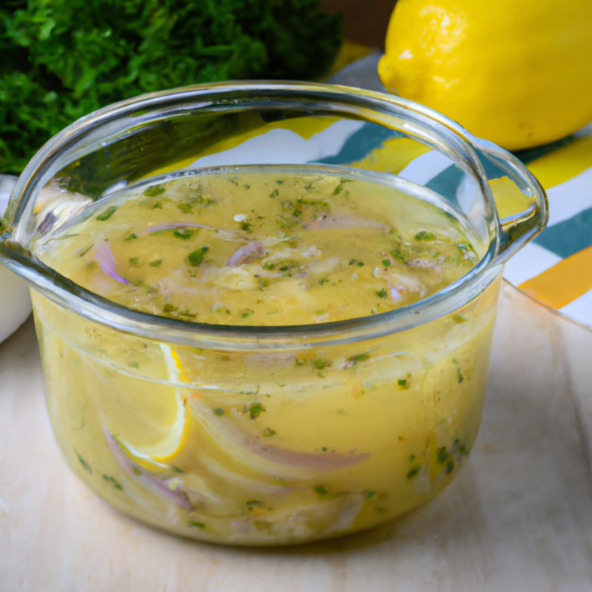 lemon vinaigrette dressing