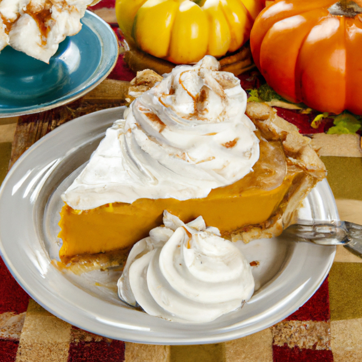 pumpkin eggnog pie