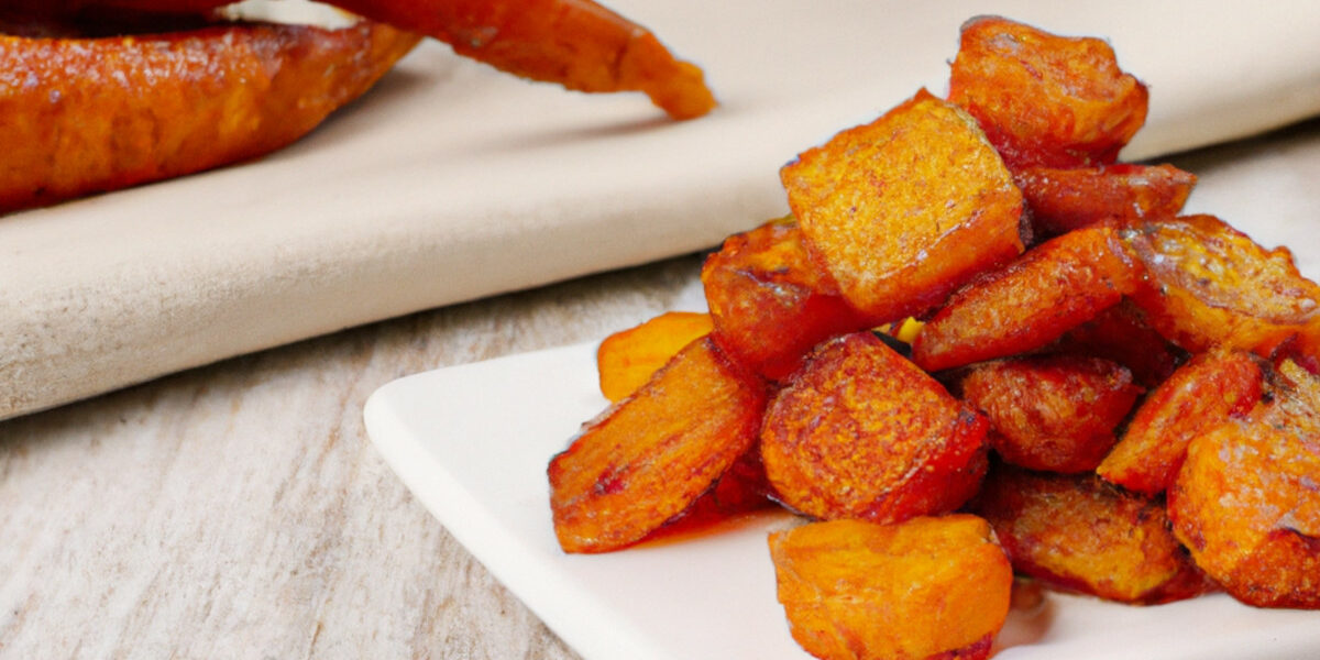 roasted and caramelized carrots with garlic
