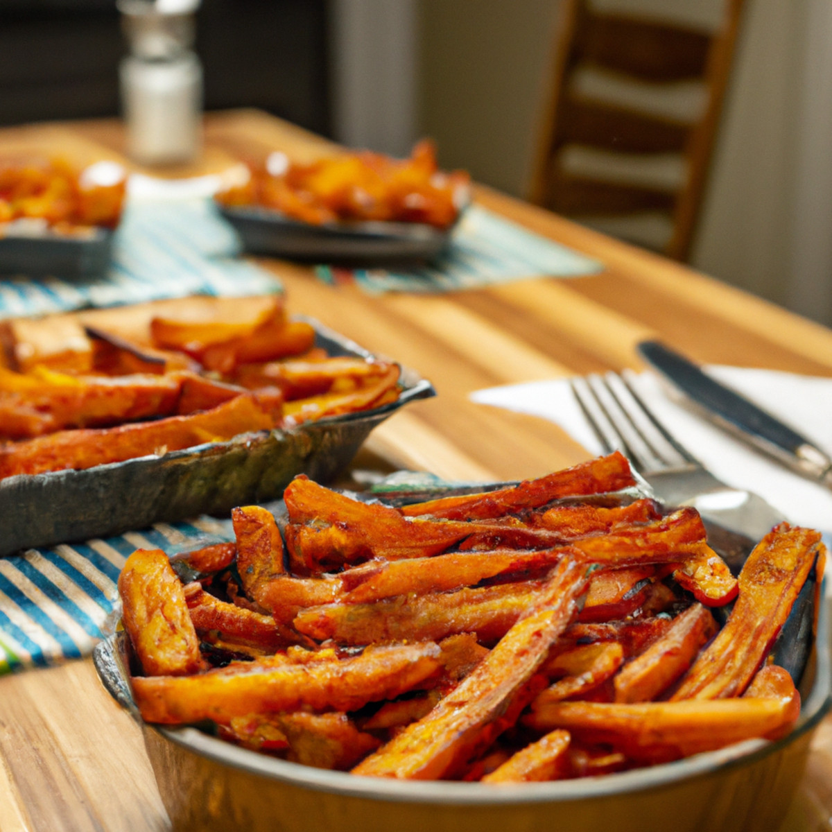 spicy baked potatoes